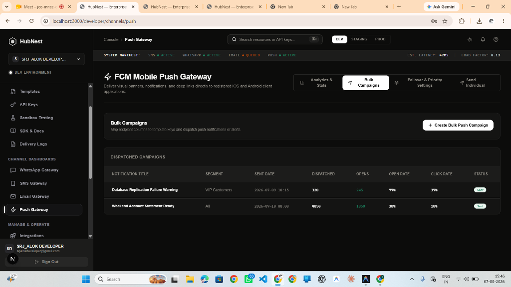 Step 6: FCM Notification Channel ID & Dispatch Message